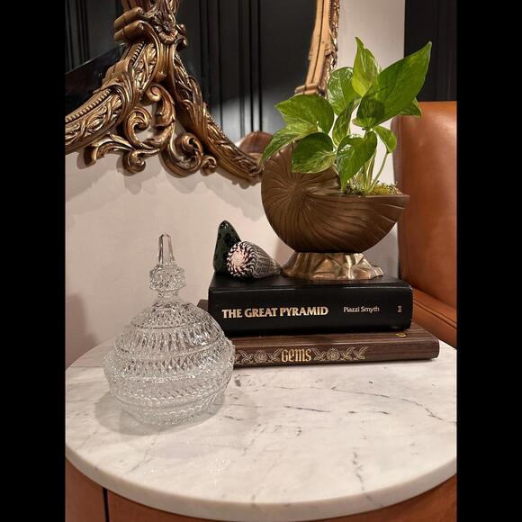 Magical Anna Hutte Bleikristall Lead Crystal Candy Dish Made in Germany - Picture 6 of 6